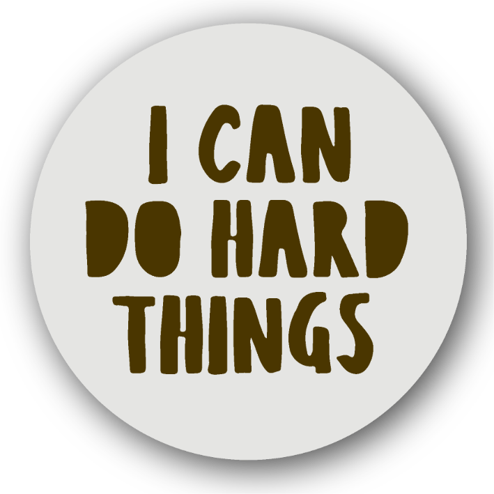 I Can Do Hard Things - Fridge Magnet