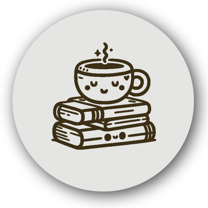 Coffee and Books  - Fridge Magnet