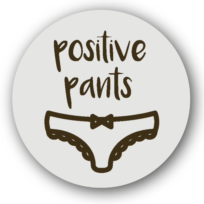 Positive Pants - Fridge Magnet